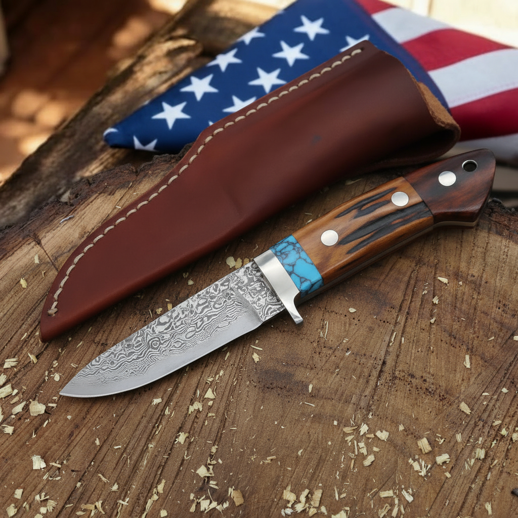 Correct fixed-blade flat lay